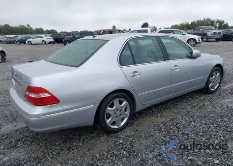 2004 Lexus Ls 430 из США, поврежденный, VIN JTHBN36F440125188